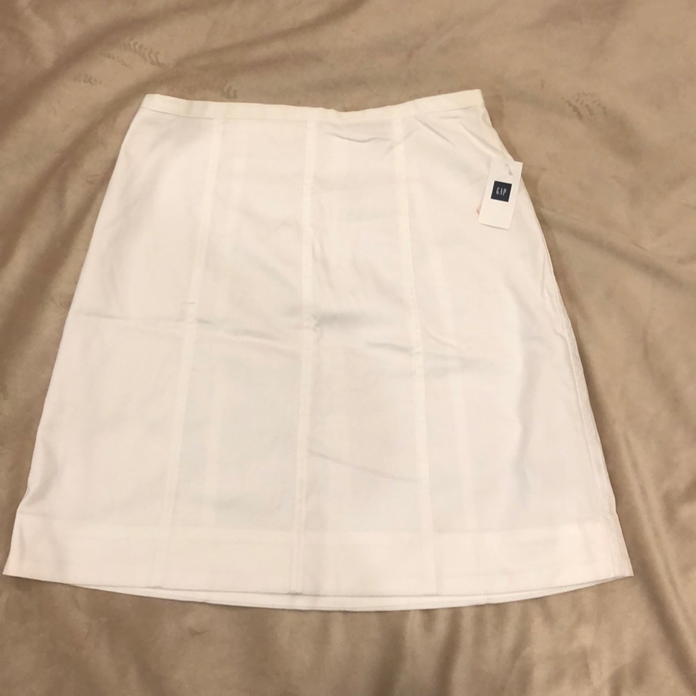 Whit cotton skirt NWT